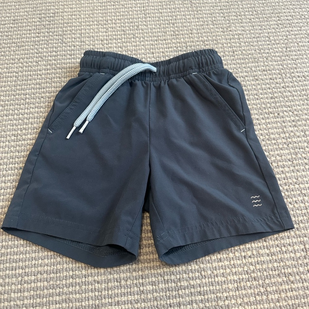 Boys Free Fly Navy Blue Shorts